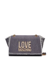 Love Moschino - LOVE MOSCHINO Torebka JC4317PP0IKQ0765 Granatowy. Kolor: niebieski