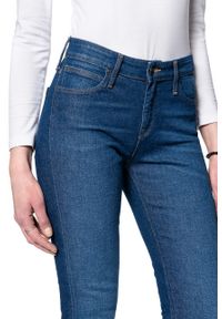 Lee - LEE ELLY DAMSKIE SPODNIE JEANSOWE DARK GARNER L305DJUV