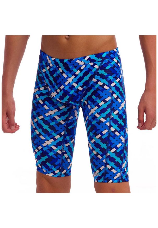 Spodenki FUNKY TRUNKS Under Over - jammery chłopięce. Kolor: niebieski
