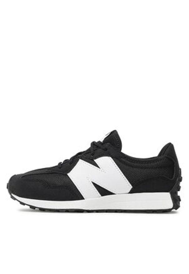 New Balance Sneakersy GS327CBW Czarny. Kolor: czarny. Materiał: materiał