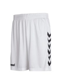 Spodenki sportowe męskie Hummel Core Poly Shorts. Kolor: biały, wielokolorowy, czarny
