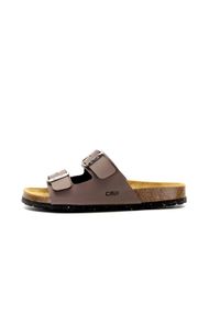 Buty klapki męskie CMP Eco Thalitha lekkie wygodne. Kolor: czarny, brązowy, wielokolorowy. Sport: turystyka piesza