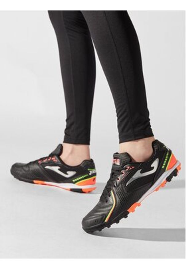 Joma Buty do piłki nożnej Dribling 2301 DRIS2301TF Czarny. Kolor: czarny. Materiał: skóra
