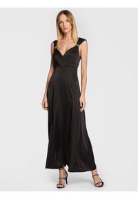 Rinascimento Sukienka koktajlowa CFC0111113003 Czarny Regular Fit. Kolor: czarny. Materiał: syntetyk. Styl: wizytowy #1