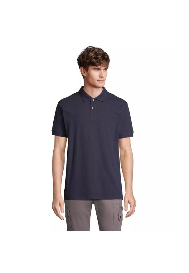 SOL'S - Polo Sol's Pacific. Typ kołnierza: polo. Kolor: niebieski