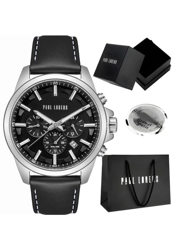 Zegarek męski Paul Lorens MAKALU-PROF Z GRAWEREM