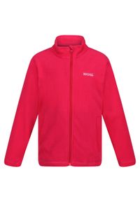 Regatta - Kurtka Polarowa Dziecięca Pełen Suwak King II. Kolor: różowy. Materiał: polar. Sport: turystyka piesza #1