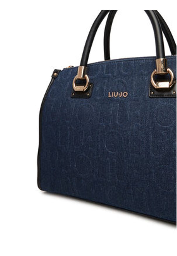 Liu Jo Torebka Ecs M Satchel AF5008 D0001 Granatowy. Kolor: niebieski