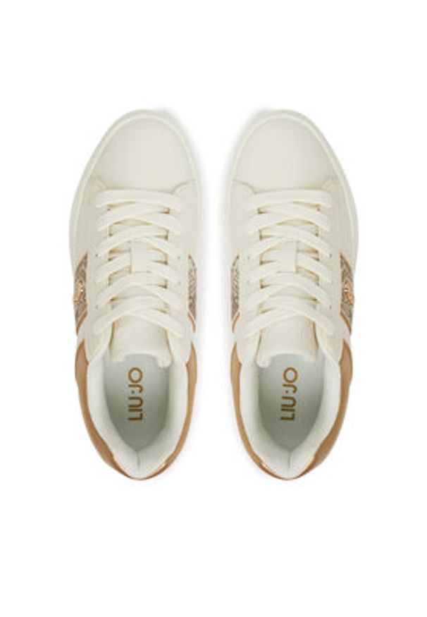 Liu Jo Sneakersy Up 911 4A5719 EX072 Biały. Kolor: biały. Materiał: skóra
