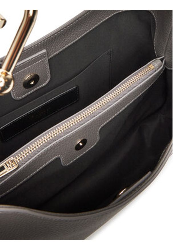 Furla Torebka Nuvola L Hobo WB01246 HSF000 CN 4283S 1007 Szary. Kolor: szary. Materiał: skórzane
