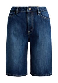 Lauren Ralph Lauren - LAUREN RALPH LAUREN Szorty jeansowe 200P13594001 Niebieski Wide Leg. Kolor: niebieski. Materiał: bawełna #5