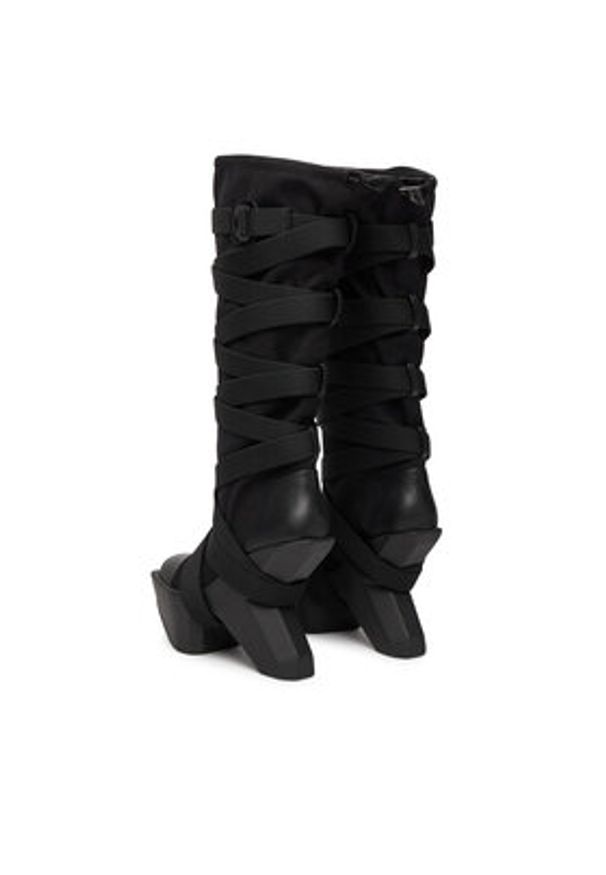 United Nude Kozaki Boulder Boot 109440154 Czarny. Kolor: czarny. Materiał: materiał