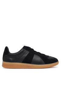 Novesta Sneakersy German Army Trainer N954007-60Y13Y003 Czarny. Kolor: czarny. Materiał: skóra