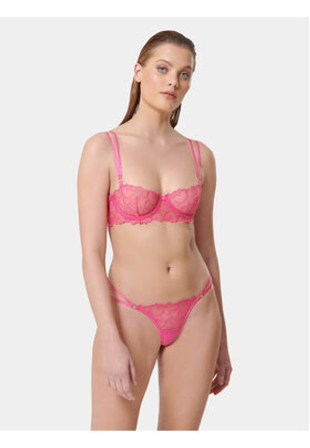 Bluebella Biustonosz z fiszbiną Valentina 42231 Różowy. Kolor: różowy. Materiał: syntetyk