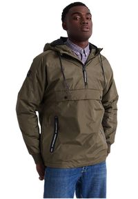Kurtka turystyczna męska Superdry Surplus Goods Pop. Kolor: zielony. Materiał: poliester. Sport: turystyka piesza