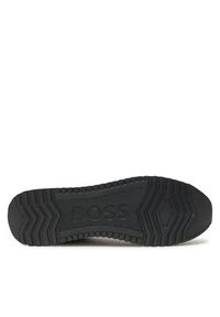 BOSS Sneakersy Kai 50529542 Brązowy. Kolor: brązowy. Materiał: zamsz, skóra #5