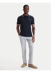 BOSS Polo Parlay 190 50494697 Granatowy Regular Fit. Typ kołnierza: polo. Kolor: niebieski. Materiał: bawełna #5