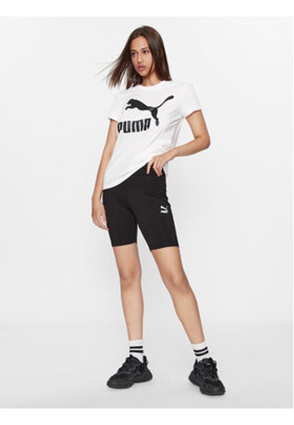 Puma Kolarki Classics 530234 Czarny Tight Fit. Kolor: czarny. Materiał: bawełna
