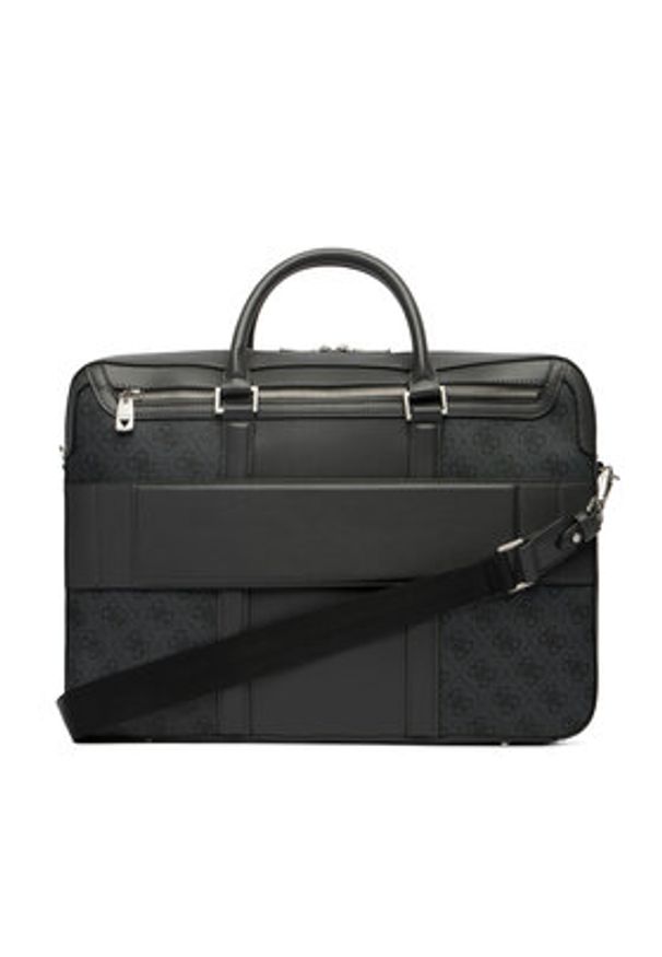 Guess Torba na laptopa HMMILL P6269 Szary. Kolor: szary. Materiał: skóra