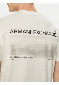 Armani Exchange T-Shirt XM002490 AF10358 U0009 Biały Regular Fit. Kolor: biały. Materiał: bawełna #5