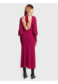 GESTUZ - Gestuz Sukienka dzianinowa Monagz 10906395 Fioletowy Regular Fit. Kolor: fioletowy. Materiał: wiskoza #3