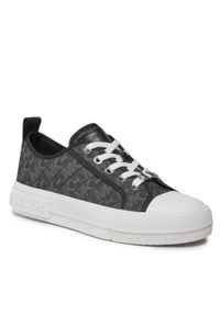 Trampki MICHAEL Michael Kors Evy Lace Up 43H3EYFS1B Black. Kolor: czarny. Materiał: skóra #1