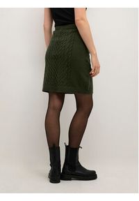 Cream Spódnica mini Crdela Knit 10611918 Zielony Shaped Fit. Kolor: zielony. Materiał: wiskoza #5