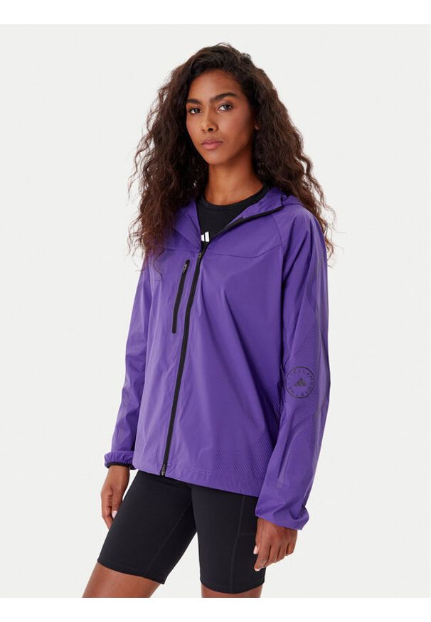 Adidas by Stella McCartney - adidas by Stella McCartney Kurtka do biegania Running JX9082 Fioletowy Regular Fit. Kolor: fioletowy. Materiał: syntetyk. Sport: bieganie