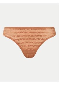 Emporio Armani Underwear Komplet 2 par stringów 163333 3F204 01656 Brązowy. Kolor: brązowy. Materiał: syntetyk #7