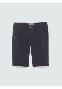 Big-Star - Szorty męskie granatowe Rosson 403. Okazja: na co dzień. Kolor: niebieski. Materiał: bawełna, elastan, tkanina. Sezon: lato. Styl: casual, klasyczny, elegancki #3