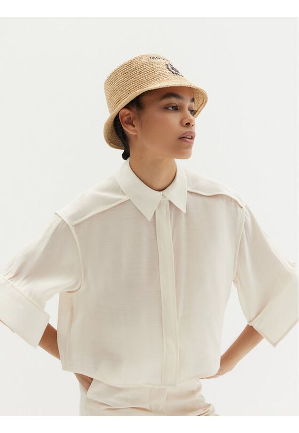 JACQUEMUS Kapelusz 25E255AC6785207 Beżowy. Kolor: beżowy
