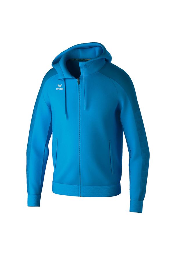 ERIMA - Dziecięca bluza dresowa z kapturem Erima Evo Star. Typ kołnierza: kaptur. Kolor: niebieski, zielony, wielokolorowy, fioletowy. Materiał: dresówka. Sport: piłka ręczna, fitness