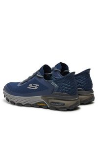 skechers - Skechers Sneakersy Slip-ins: Max Protect - Assembly 237309/NVY Granatowy. Kolor: niebieski. Materiał: materiał #4