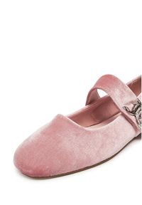 Juicy Couture Baleriny WS23499-01A Różowy. Kolor: różowy. Materiał: materiał #4