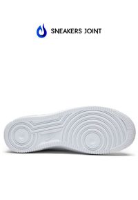 Nike - NIKE - Sneakersy Air Force 1 Low All White. Kolor: biały. Materiał: guma. Szerokość cholewki: normalna. Model: Nike Air Force #3