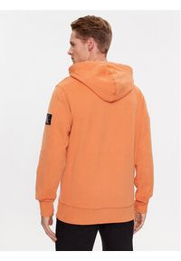 Calvin Klein Jeans Bluza J30J323430 Pomarańczowy Regular Fit. Kolor: pomarańczowy. Materiał: bawełna