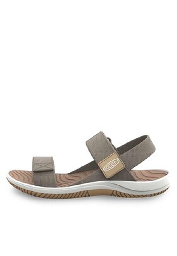 keen - Keen Sandały Elle Backstrap 1027311 Brązowy. Kolor: brązowy. Materiał: materiał