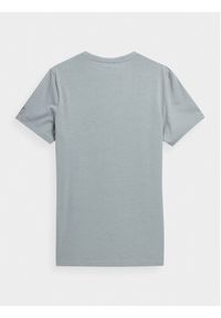 4f - 4F T-Shirt 4FSS23TTSHM490 Szary Regular Fit. Kolor: szary. Materiał: bawełna