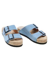 Manebi Espadryle Nordic Sandals M 3.0 R0 Błękitny. Kolor: niebieski. Materiał: zamsz, skóra #6