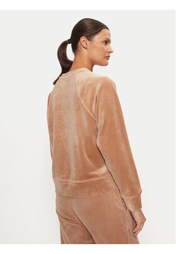 DKNY Bluza DP4T1057 Beżowy Regular Fit. Kolor: beżowy. Materiał: syntetyk