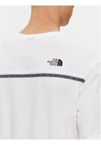 The North Face T-Shirt Zumu NF0A87DD Biały Regular Fit. Kolor: biały. Materiał: bawełna #3
