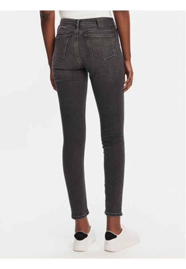 Calvin Klein Jeans Jeansy J20J225114 Czarny Skinny Fit. Kolor: czarny