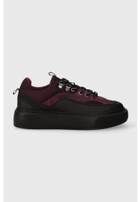 Garment Project - GARMENT PROJECT sneakersy Alaska Low kolor czarny GPWF2495. Zapięcie: sznurówki. Kolor: czarny. Materiał: skóra, guma #1