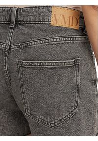 Vero Moda Szorty jeansowe Tess 10301532 Szary Regular Fit. Kolor: szary. Materiał: bawełna #10