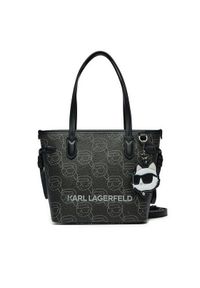 Karl Lagerfeld - KARL LAGERFELD Torebka A1W30134 Czarny. Kolor: czarny. Materiał: skórzane