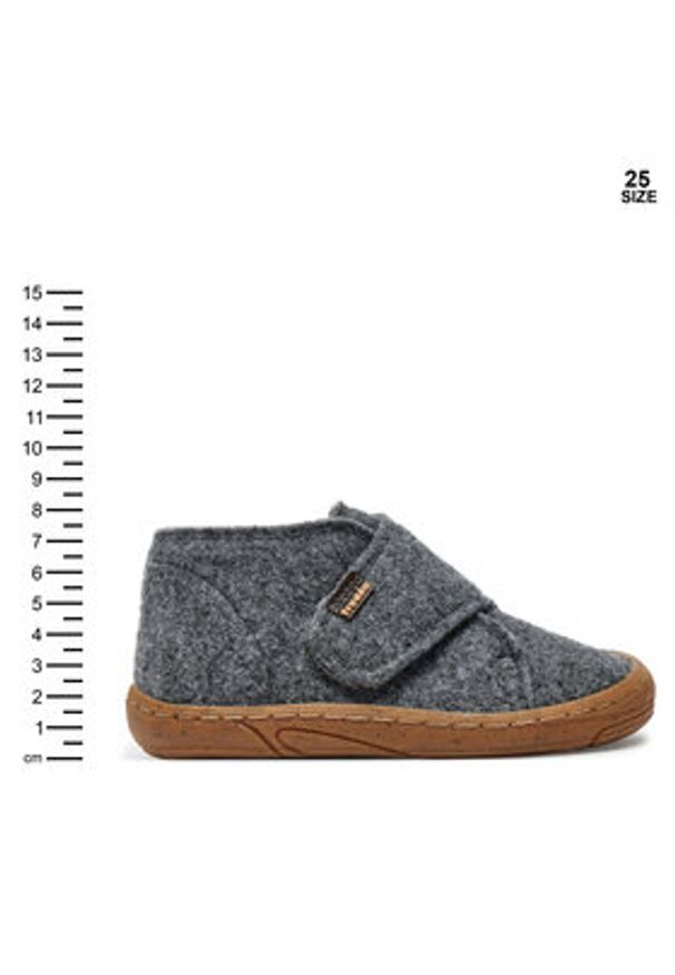 Froddo Kapcie Minni Wooly G1700343-7 S Szary. Kolor: szary. Materiał: wełna