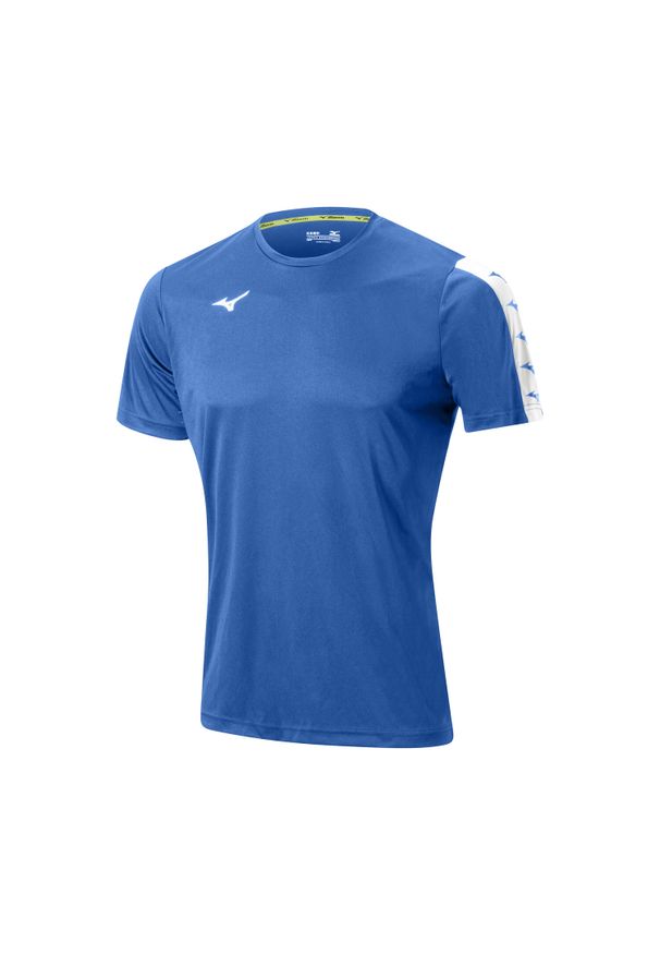 Koszulka Mizuno Nara Tee. Kolor: niebieski. Sport: fitness