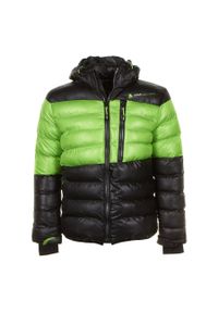 PEAK MOUNTAIN - Kurtka narciarska Peak Mountain Captin. Kolor: czarny. Materiał: puch. Sezon: zima. Sport: narciarstwo #1