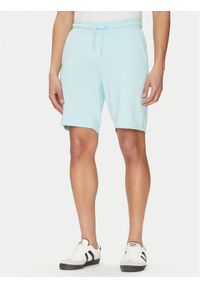 Blend Szorty sportowe 20718381 Niebieski Regular Fit. Kolor: niebieski. Materiał: bawełna. Styl: sportowy