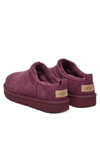 Ugg Śniegowce W Classic Micro 1173891 Bordowy. Kolor: czerwony. Materiał: skóra, zamsz #3